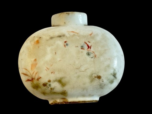 Tabatière chinoise porcelaine - chinoise,