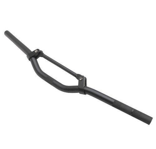 Guidon street alu noir mat