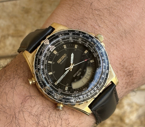 Montre quartz vintage seiko - montre,