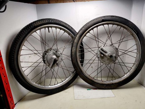 Paire roues moto morini - paire,