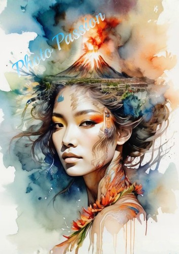 Photo portrait femme asiatique - photo,