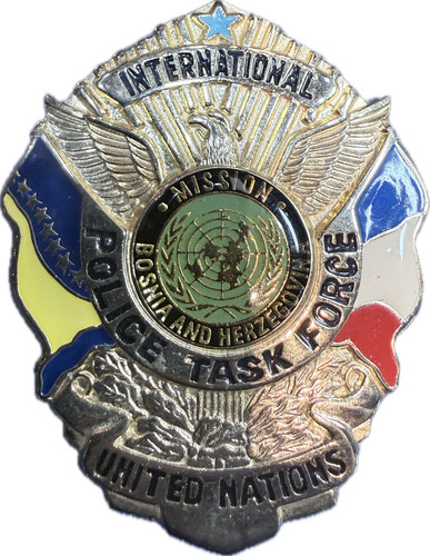 Badge international police - badge,