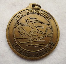  MEDAILLE ANCIENNE DE SKI
