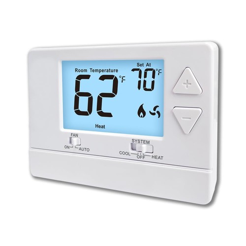 Nonprogrammable thermostat for - nonprogrammable,