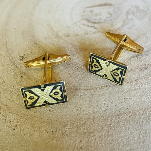 Boutons manchette vintage - de,