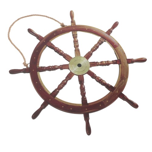 Roue bateau rustique - roue,