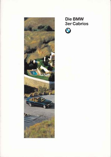 Catalogue brochure bmw serie - catalogue, 3