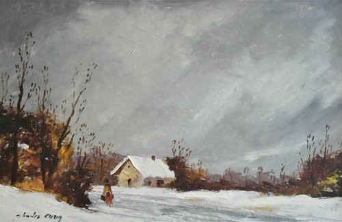 Charles cuzin oil - (1907-1975).,