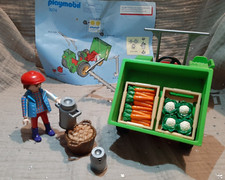 Playmobil maraîcher / tracteur 3074