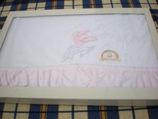 coffret avec 2 taies +1 drap plat coton 100pour cet fibre et broderies artisanal