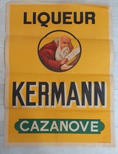 Affiche  LIQUEUR KERMANN