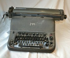 Machine à écrire JAPY S 18 grand chariot A3 année 50