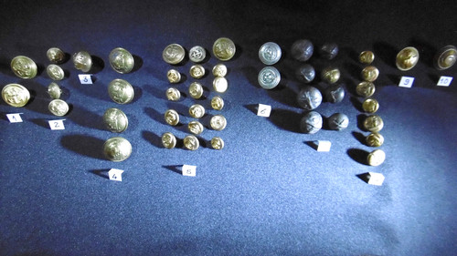 Boutons militaire marine - militaire, et