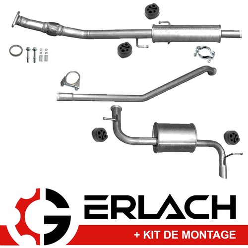 Echappement silencieux pour