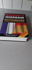 Dictionnaire HARRAPS français, espagnol en très bon état.