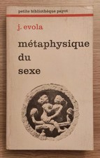 Métaphysique du sexe, J. Evola