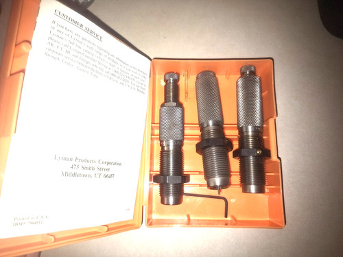 Lyman die set - die, reloading