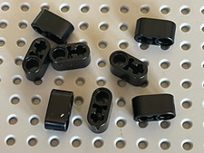 8 x LEGO Black Technic Liftarm Thick ref 60483 / set 8052 75042 8109 8264 9395