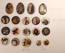 Pendentif céramique et