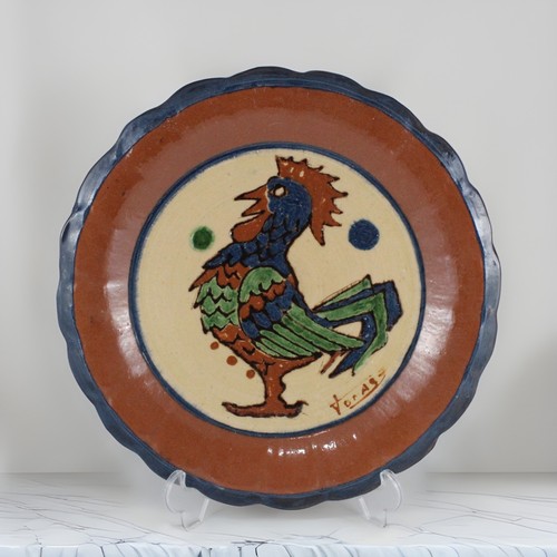 Assiette décorative - , en