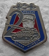 PIN'S MILITAIRE DU 2 ESCADRON DU 8 REGIMENT DE HUSSARDS