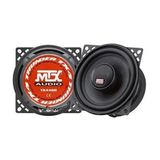 MTX TX440C Haut-parleurs voiture Coaxiaux 2 voies 10cm 60W RMS 4O membrane pulpe