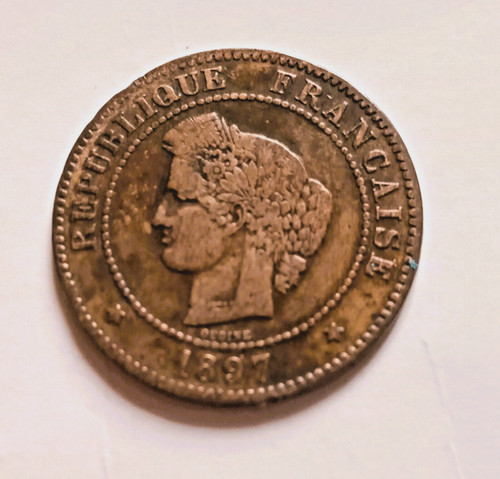 Monnaie france centimes - france, 5