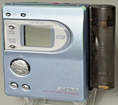 Sharp mt190 mdlp minidisc - md-mt190,