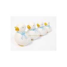 FAMILLE CANARD EN CERAMIQUE