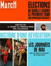 Paris Match n° 999 du 29 juin 1968 - Mai 68 : histoire d'une révolution