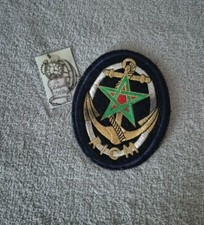 écusson / insigne tissu régiment d'infanterie chars de marine velcro