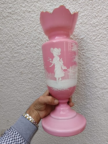Grand vase opaline - grand,