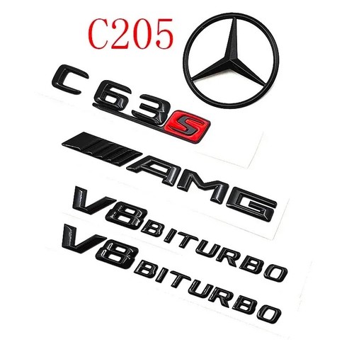 Autocollant logo amg - amg, v8
