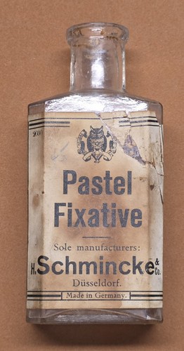 Vtg pastel fixative dusseldorf - pastel,