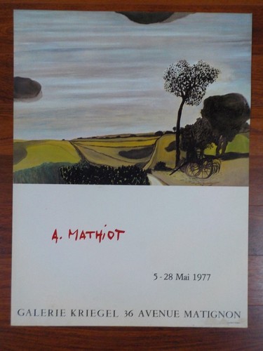 Affiche mathiot - affiche,