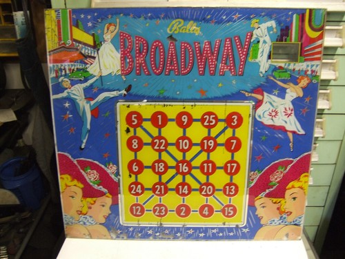 Bally bingo pinball back - bally,