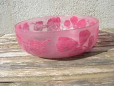 coupe en verre roses degagé a