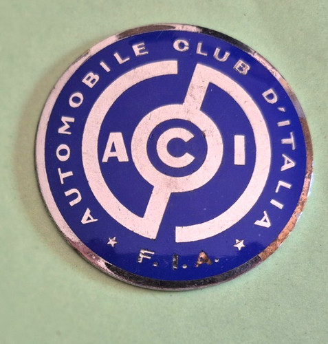 Badge calandre émaillé - de,