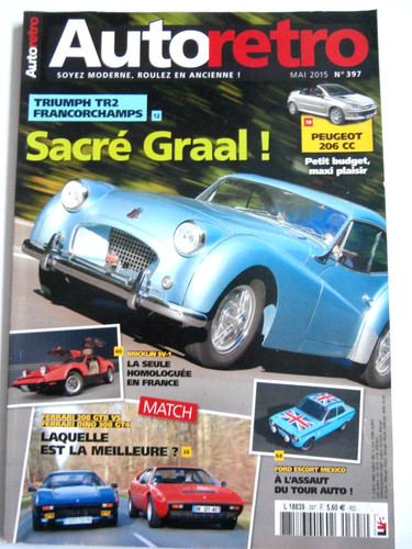 Auto retro 397 triumph - triumph, tr2