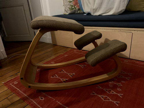 Chaise ergonomique balance - chaise,