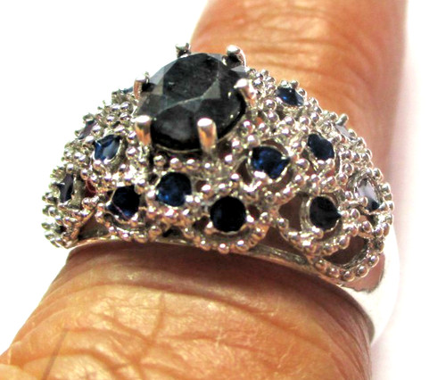 Grande bague taille - 61, en