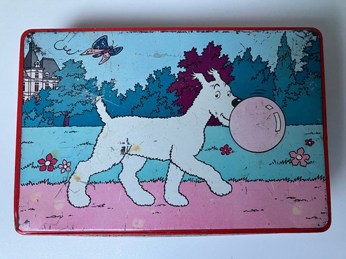 Tintin kuifje boite métal - kuifje,