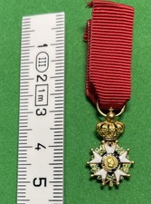 Belle Médaille Réduction Ordre De La Legion D'honneur Second Empire « Or »