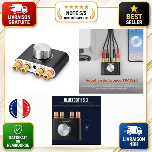 Mini amplificateur bluetooth - mini,