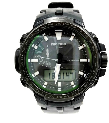 Montre casio pro trek - trek, triple