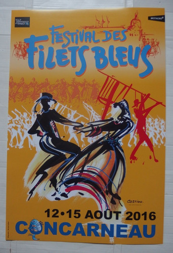 Concarneau affiche festival - concarneau,