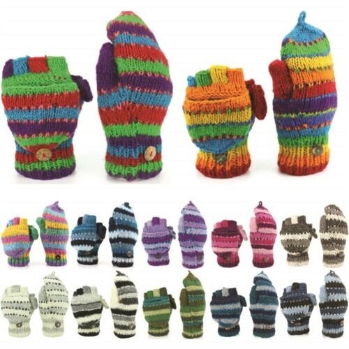 Laine mitaines gants tireur - mitaines,