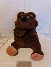 Peluche Ours «  Rumple « de Fisher- Price . Couleur Chocolat. Vintage COLLECTOR 