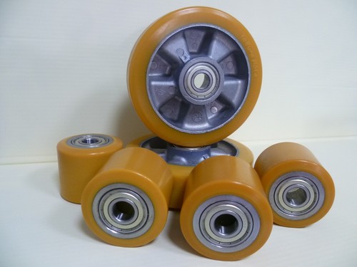 Complete set wheels and rolls - set,
