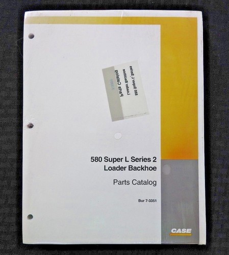Case 580 super - case, ii